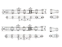 双节距输送链